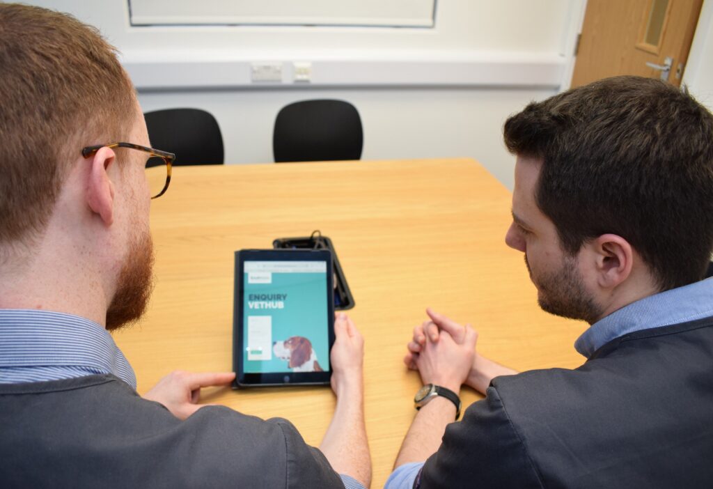 Southfields launches new technology, Vethub