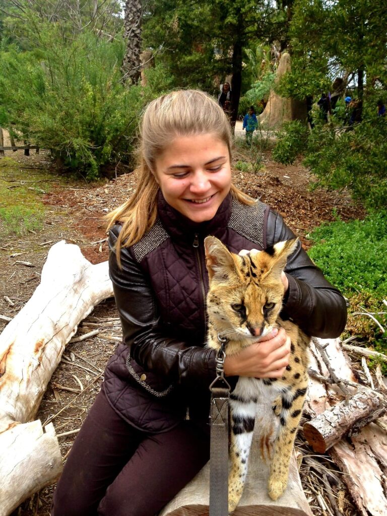 Catherine Hauw, wildlife vet