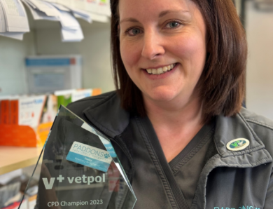 Veterinary Receptionist Named Vetpol’s 2023 CPD Champion