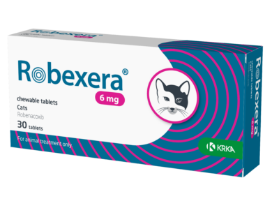 KRKA completes Robexera® pain management portfolio with launch of feline chewable tablet