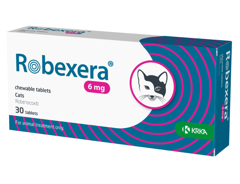 KRKA completes Robexera® pain management portfolio with launch of feline chewable tablet